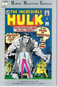 Marvel Milestone The Incredible Hulk #1 (1962)