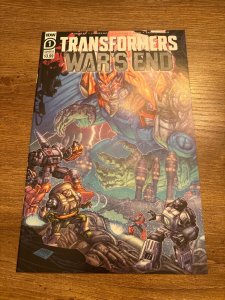 Lot Of 4 Transformers War's End IDW Comic Books # 1 2 3 4 NM 1st Prints 10 J430