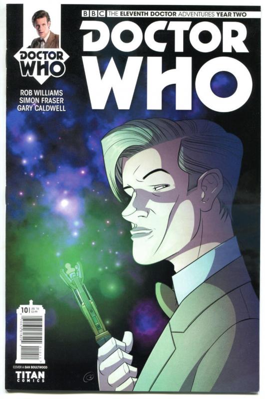 DOCTOR WHO #10 A, NM, 11th, Tardis, 2015, Titan, 1st, more DW in store, Sci-fi