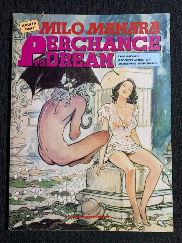 1990 PERCHANCE TO DREAM by Milo Manara SC FN 6.0 1st Catalan English