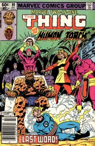 Marvel Two-in-One #89 (1982) The Thing