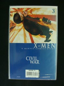 X-Men Civil War #1-4 Complete Set Run Hine Paquette Marvel Comics NM Condition