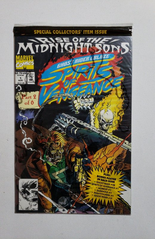 Ghost Rider/Blaze: Spirits of Vengeance #1 Direct Edition (1992)