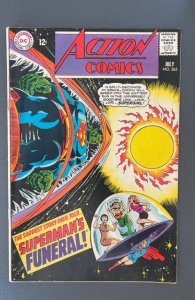 Action Comics #365 (1968) Death of Superman! GD