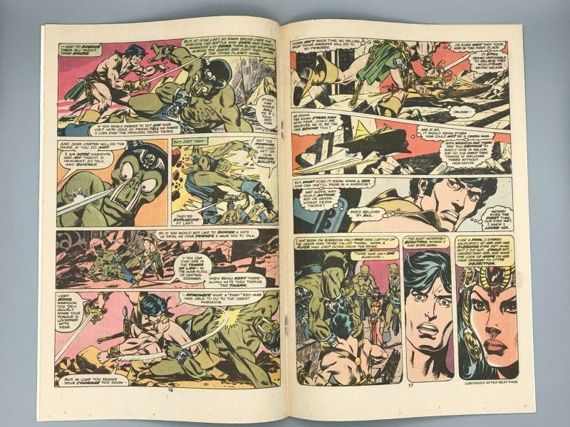 Marvel Comics John Carter Warlord of Mars #1 (1977) FN