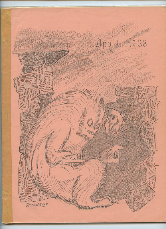 APA-L #38 – Fanzine from the Los Angeles Science Fantasy Society (July, 1965)
