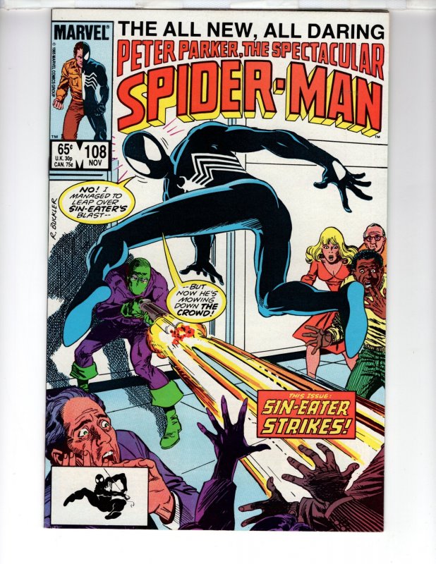 The Spectacular Spider-Man #108 (1985)   - [474•ECA2]