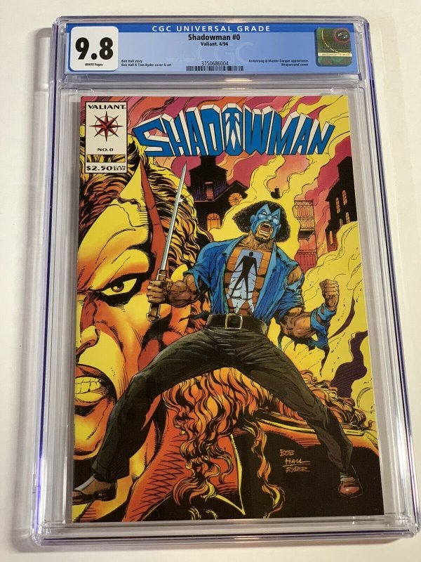 Shadowman 0 Cgc 9.8 Regular Edition Htf Valiant