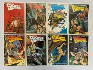 Doc Savage set #1-24 + Annual avg 8.5 VF+ (1988-90 2nd DC Series)