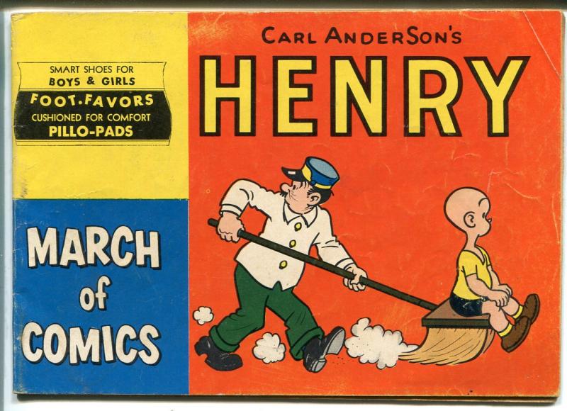 March of Comics #101 1953-Dell-Henry-Carl Anderson-5 X 7 1/4-VG