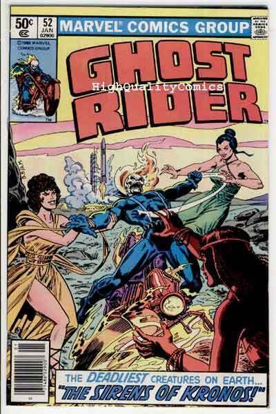 GHOST RIDER 52 VF Motocycle Sirens Movie 1973 Kronos more GR in store