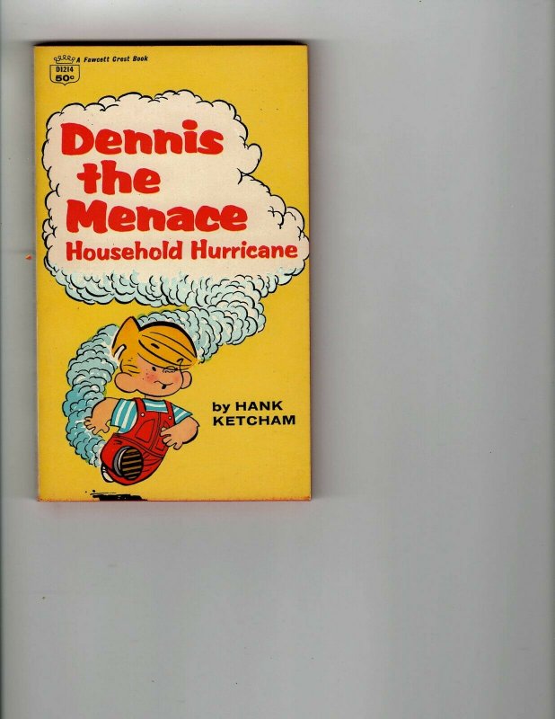 5 Dennis the Menace Books Wanted Household Hurricane Busybody American + JK17