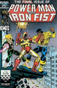 Power Man And Iron Fist #125 FN ; Marvel | Last Issue