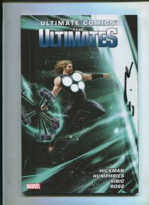 THE ULTIMATES VOLUME 2 TPB (9.0 OB) SIGNED BY ESAD RIBIC