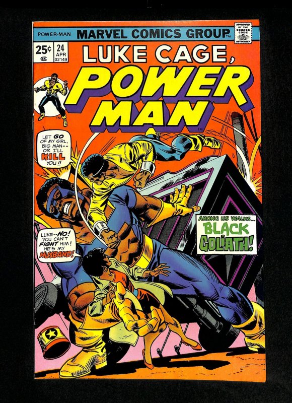 Power Man and Iron Fist #24 1st Black Goliath!