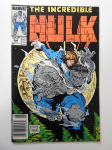 The Incredible Hulk #344 Newsstand Edition (1988) FN/VF Condition!
