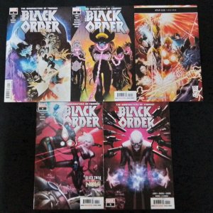 The Black Order #1-5 Lot of 5 Complete Marvel 2019 VF/NM