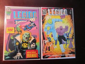 Legion (1989) Annual #1 + Legion (1989 1st Series) #3-6 + #13 - 9.0 - 1989-1990