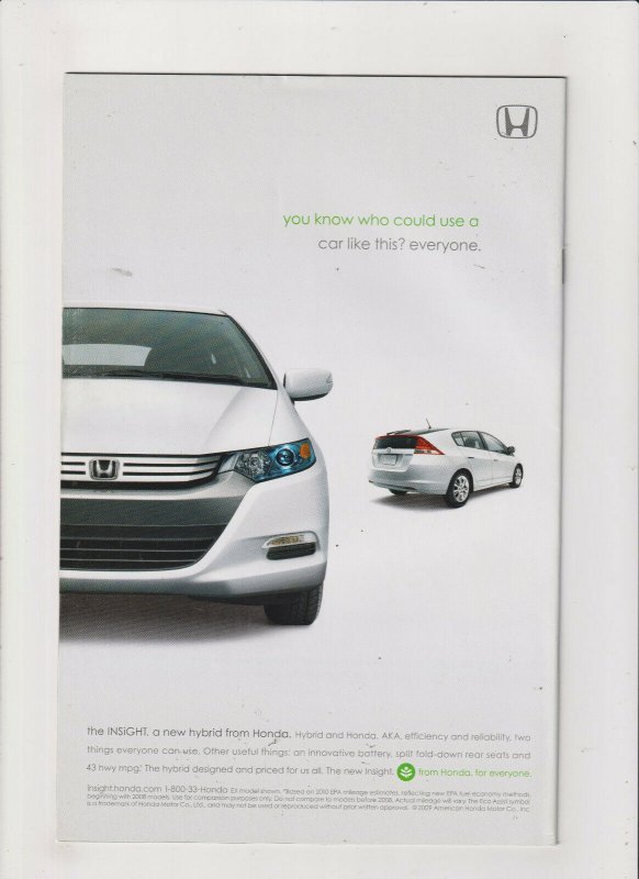 Deadpool #10 VF/NM 9.0 Marvel Comics 2009 Wade Wilson vs. Hawkeye, Dark Reign