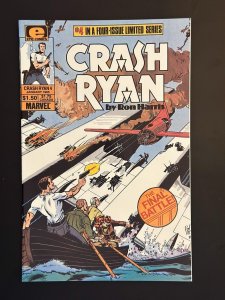 Crash Ryan #1-4 Mini Series (1984) Complete Set - Aerial Adventure Classic - NM!
