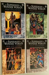 Superman Wonder Woman Whom Gods Destroy set:#1-4 6.0 FN (1996)