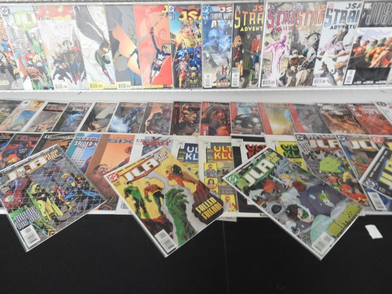 Huge Lot of 160+ Comics W/ Justice League of America +More! Avg. VF- Condition!