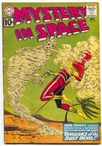 Mystery In Space #70 1961-ADAM STRANGE CARMINE INFANTINO  VG