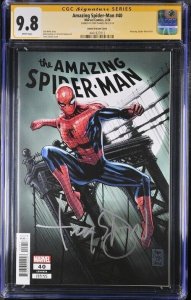 Amazing Spider-Man (2024) # 40 (CGC 9.8 SS) Signed Tony Daniel *  Variant cover