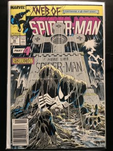 Web of Spider-Man #32 Newsstand Edition (1987)