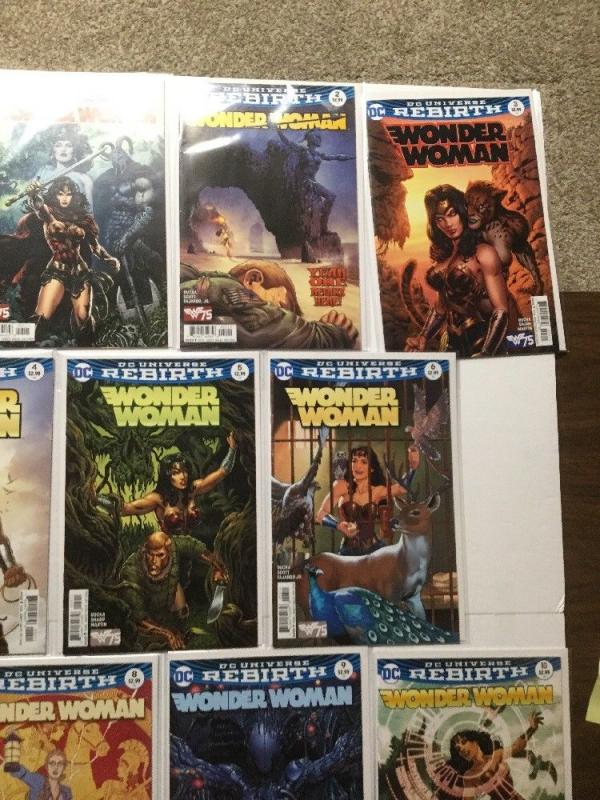 Wonder Woman Rebirth 1 1 2 3 4 5 6 7 8 9 10 11 12 13 Nm Near Mint IK