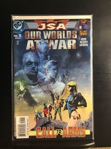 JSA Our Worlds At War 1  Justice Society of America!  in VF 2001 DC Comic