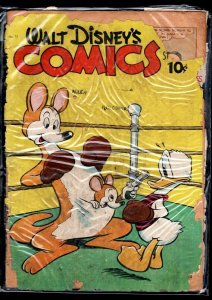 WALT DISNEY'S COMICS AND STORIES #73-'46-DONALD DUCK-MICKEY MOUSE-BARKS-GO P