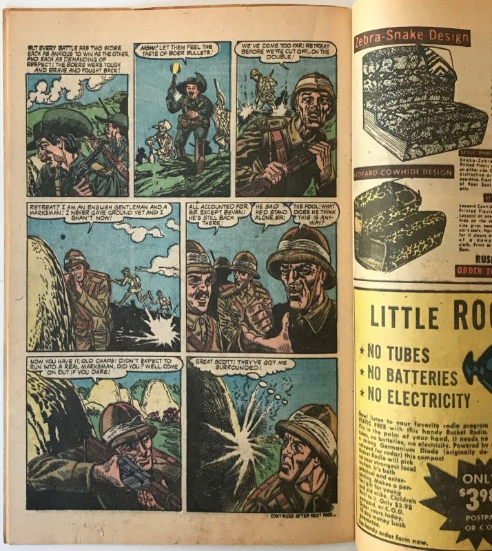 BATTLEFRONT Comic Issue 39 — 1956 Atlas/Marvel Comics Gene Colan/Dick Ayers VG