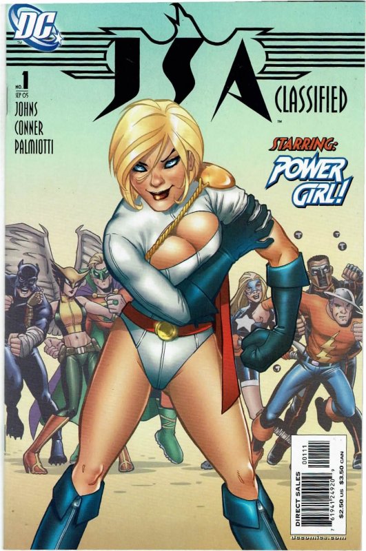 JSA Classified #1 Geoff Johns Power Girl NM