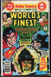World's Finest Comics #244 (1977) Superman and Batman [Key Issue]