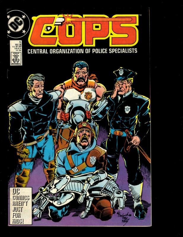 11 DC Comics Cops # 1 4 5 6 7 8 9 10 Morbius # 22 Indiana Jones # 1 2 J342