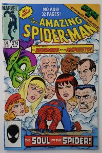 Amazing Spider-Man #274 ? Secret Wars II Continues ? NM ? Marvel 1986