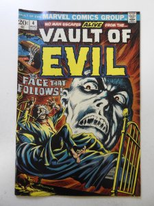 Vault of Evil #4 (1973) FN+ Condition!