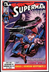 Superman #49 (1990) Superman