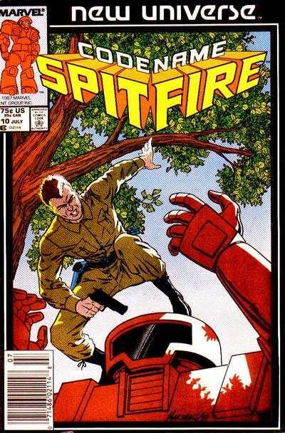 Codename Spitfire #10, VF (Stock photo)