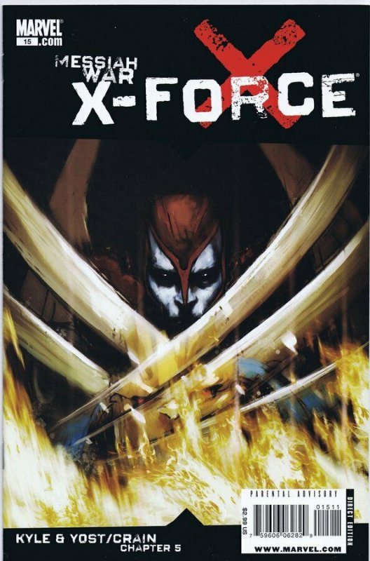 X-Force #15 ORIGINAL Vintage 2009 Marvel Comics  