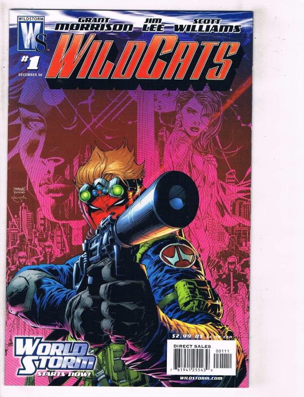 Wildcats # 1 NM 1st Print Wildstorm DC Comic Book 2006 Jim Lee Morrison J110