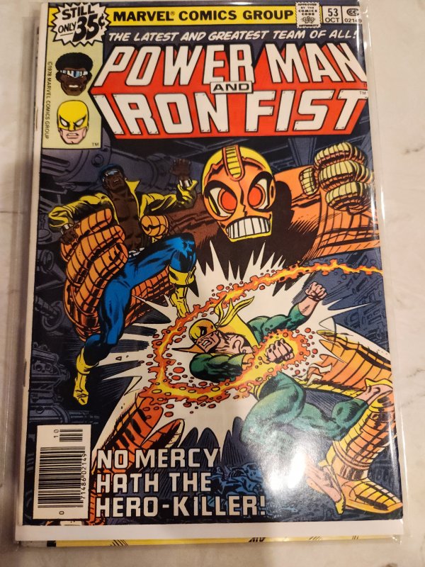 Power Man and Iron Fist #53 (1978)  FINE + MARVEL CLASSIC