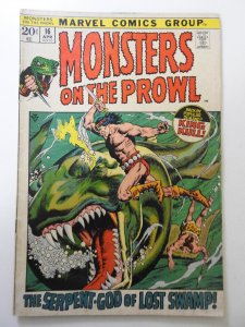 Monsters on the Prowl #16 (1972) VG Condition