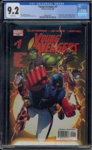 YOUNG AVENGERS #1 CGC 9.2 1ST KATE BISHOP IRON LAD HULKLING ASGARDIAN PATRIOT