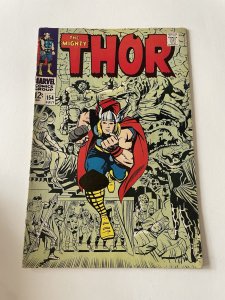 Thor 154 Fine- Fb- 5.5 1st Magog 1968 Marvel