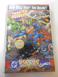 DC Versus Marvel / Marvel Versus DC Consumer Preview 2nd printing Variant (1995)