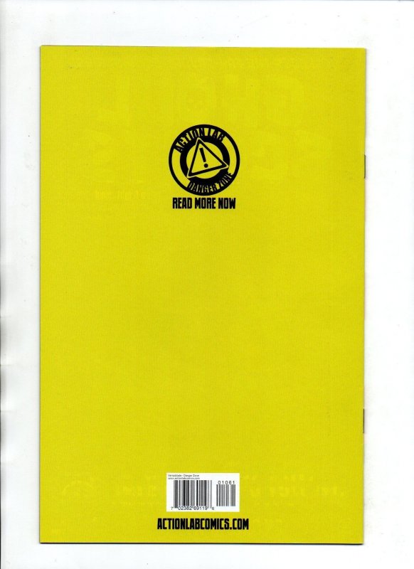 Vampblade #10 Risque Variant Cover - Batgirl Parody - Action Lab - 2016 - NM