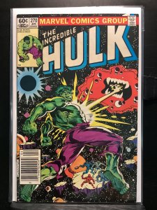 The Incredible Hulk #270 Newsstand Edition (1982)