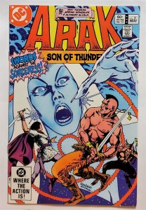 Arak Son of Thunder #21 (May 1983, DC) 8.5 VF+